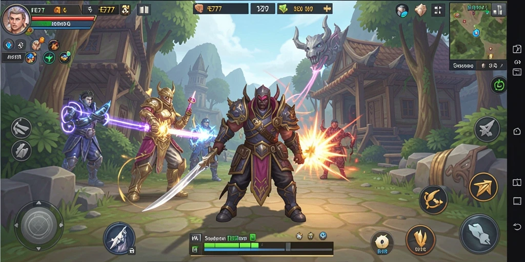 Tangkapan layar gameplay FE777 menampilkan strategi mendebarkan.