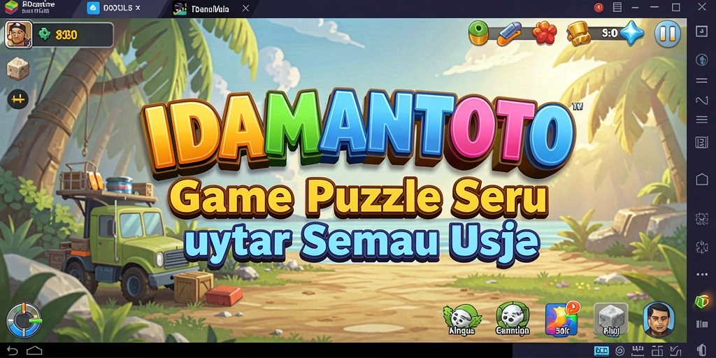 Screenshot utama IDAMANTOTO menampilkan gameplay menantang yang mengasyikkan.