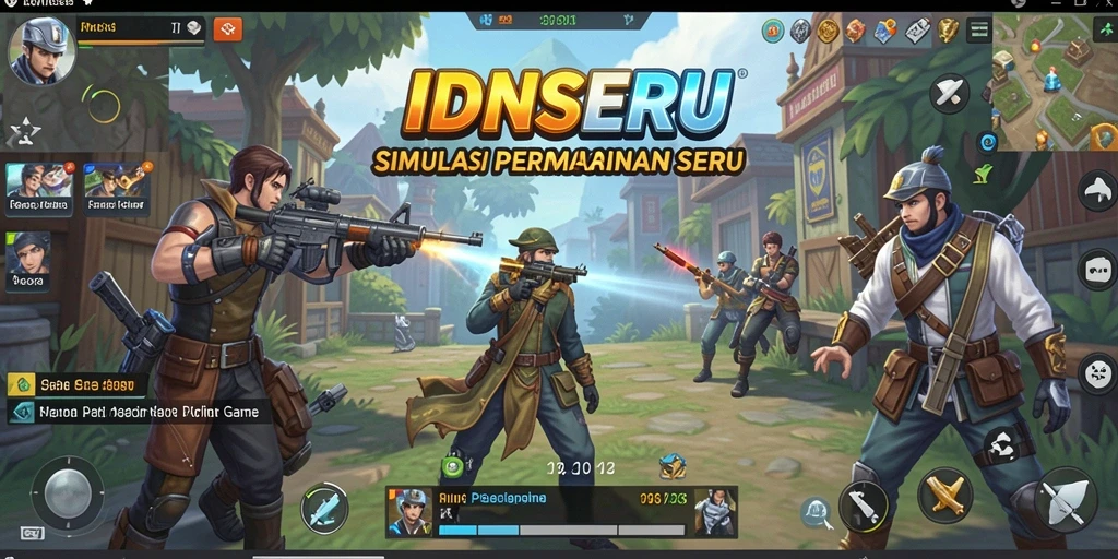 Screenshot menampilkan gameplay seru dan interaktif IDNSERU.