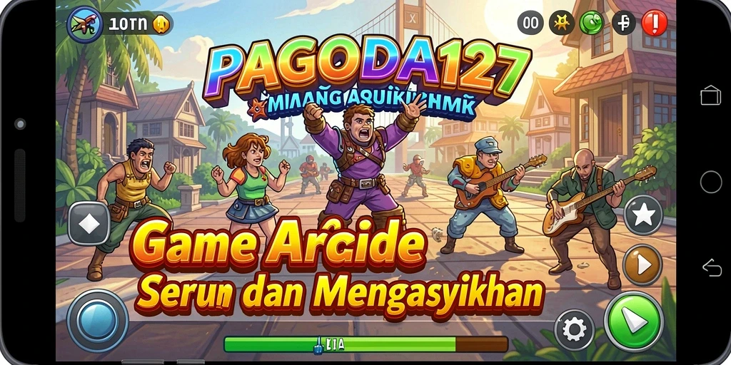 Tampilan gameplay menarik dari PAGODA127 di dunia Arcade.
