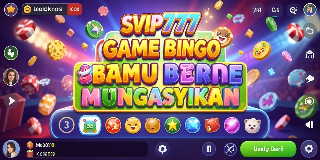 Tampilan gameplay Bingo yang asyik dan menghibur di SVIP777.