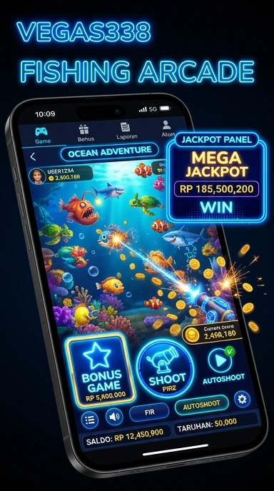 Screenshot aplikasi Vegas338 menampilkan antarmuka yang ramah pengguna.